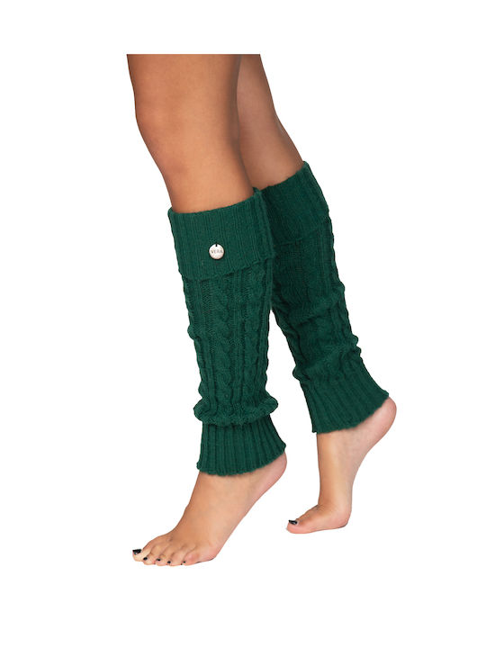 Gaiters with pigtails - Green 6854G