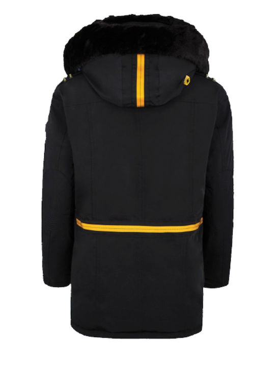 Artigiano Winter Herren Jacke Midnight Schwarz