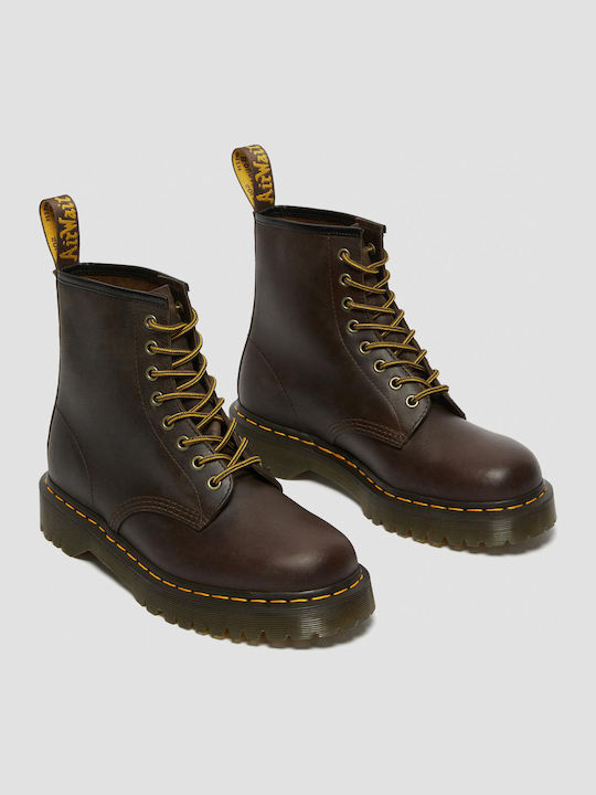 Dr. Martens 1460 Crazy Horse Piele Maro Bocanci 27894201 | Skroutz