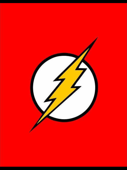 TKT The Flash Logo T-shirt Κόκκινο
