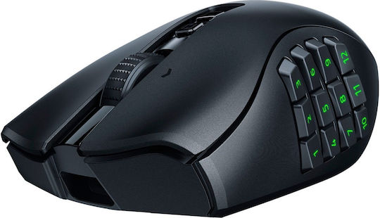 Razer Naga V2 Pro Ασύρματο RGB Gaming Ποντίκι 30000 DPI Μαύρο