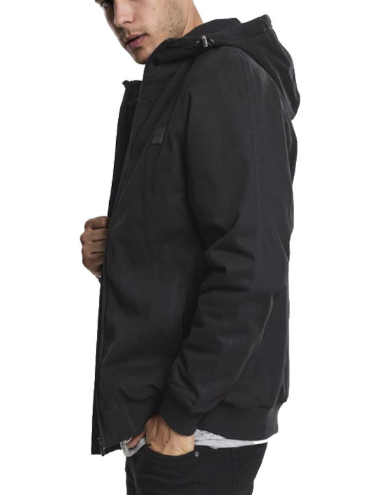 Urban Classics Men's Winter Bomber Jacket Black