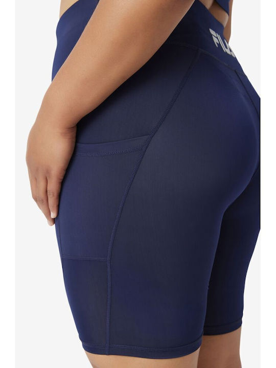 Hour Glass Women's Bike Legging High Waisted Navy Blue