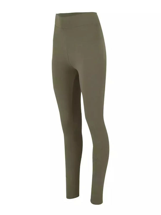 Anthos Frauen Lang Leggings Khaki