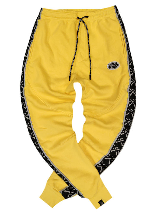 Sweatpants with Elastic Yellow