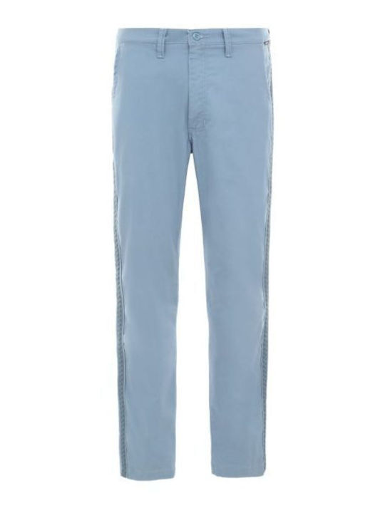 Checkerboard Hose Chino Hellblau