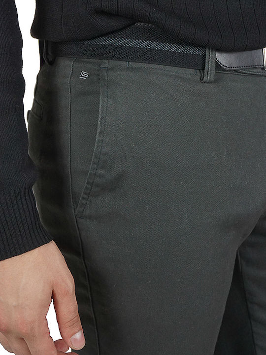 Trousers Chino Elastic Dark Grey