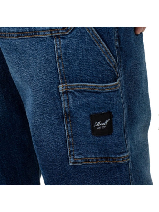 Reflex Easy Worker Mid Herren Jeanshosen mit Lose Tapered Anwendung Blau