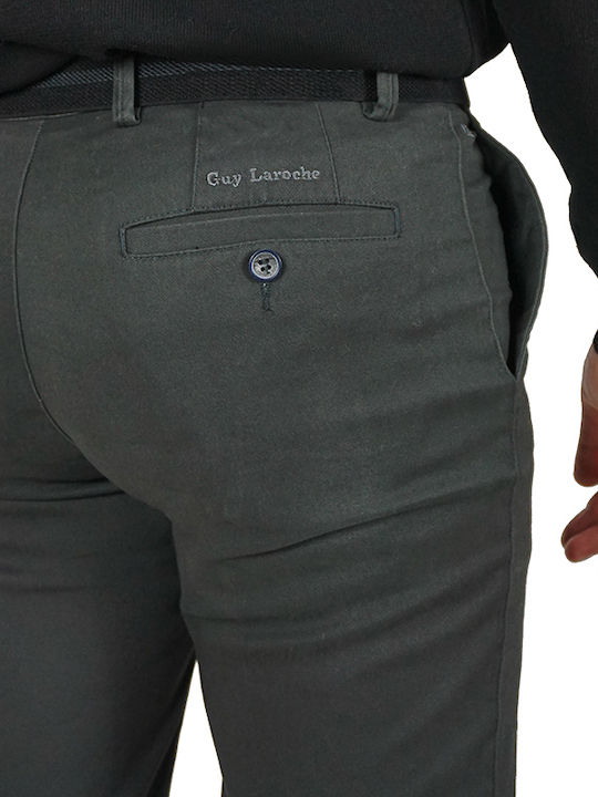 Trousers Chino Elastic Dark Grey