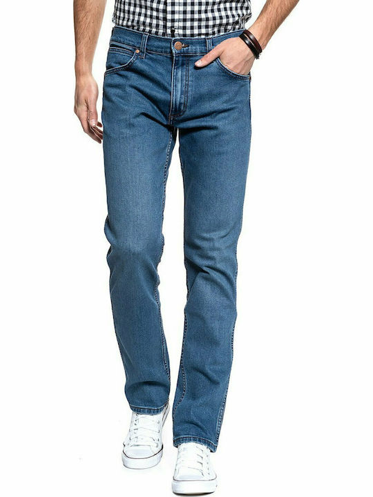 Wrangler Greensboro Herren Jeanshose in Regular Fit Blau