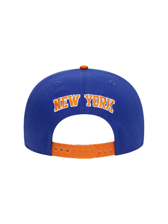 New Era New York Knicks NBA Jockey mit geradem Schirm Blue/Orange