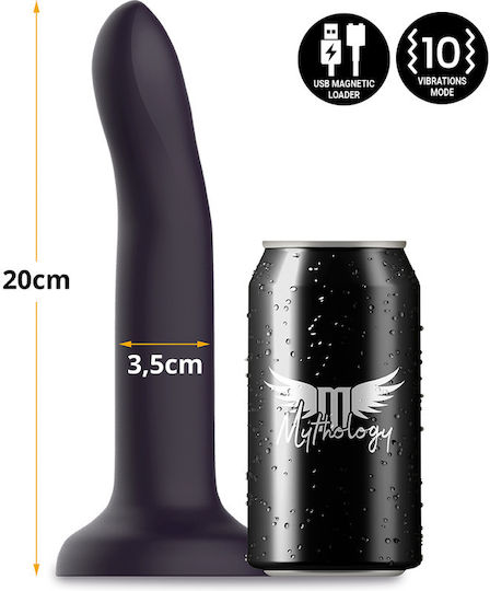 Mythology Duman Mystic Vibrator G-Spot with Remote Control 20cm Black