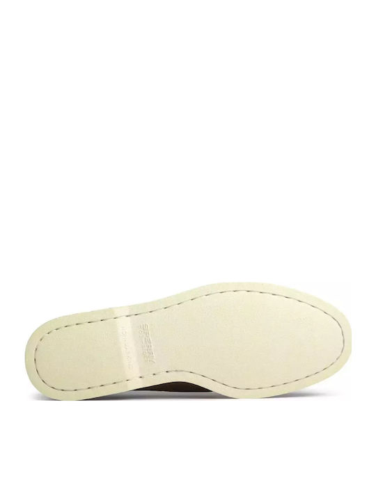 Δερμάτινα Ανδρικά Boat Shoes σε Καφέ Χρώμα