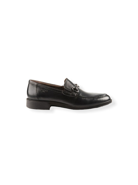 Boxer Men's Leather Loafers Black