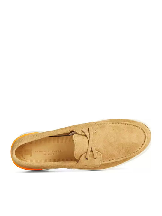 X John Legend Signature Plushwave Suede Ανδρικά Boat Shoes Sand