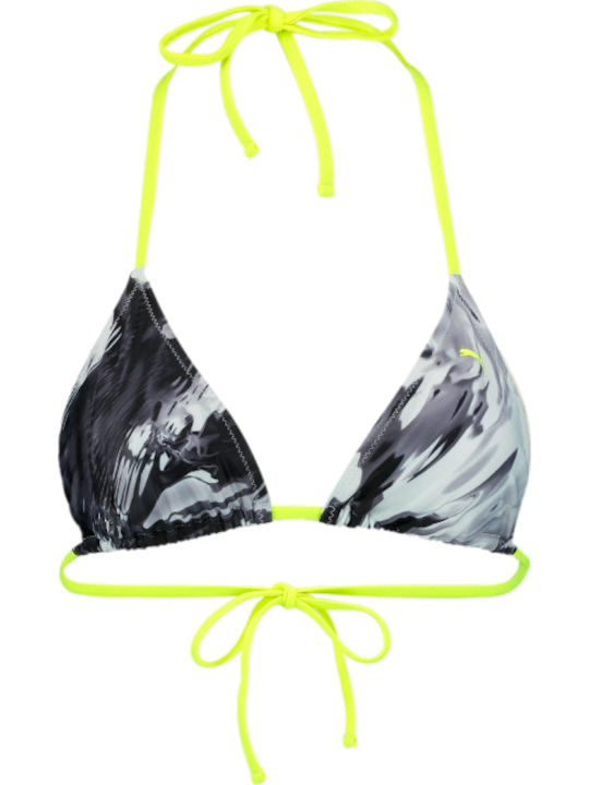 Puma Triangle Bikini Top Gray