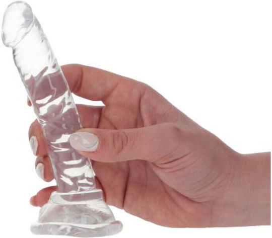Toyz4lovers Real Realistic Dildo with Suction Cup Transparent 11.4cm
