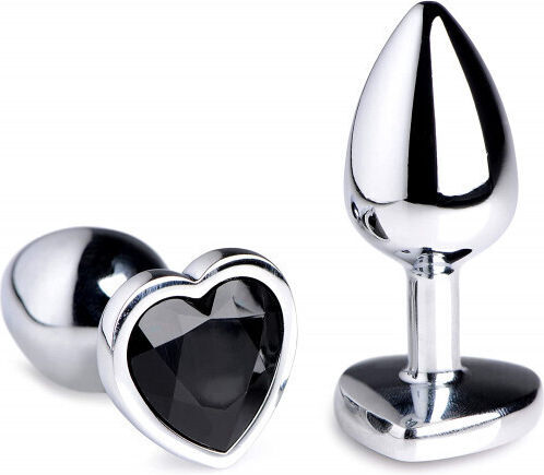 Naughty Toys Анална тапа Small Черна 7см