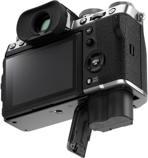 Fujifilm X-T5 Spiegellose Kamera Gehäuse Silber