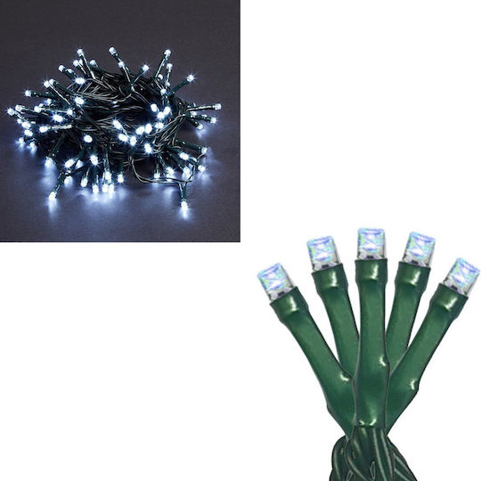 700 Λαμπάκια LED 35μ. Ψυχρό Λευκό σε Σειρά
