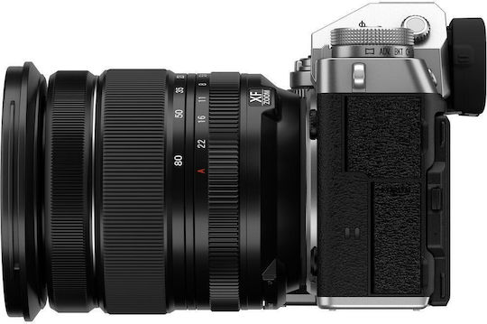 Fujifilm X-T5 Mirrorless Cameră Kit (XF 16-80mm F4 R OIS WR) Argintie