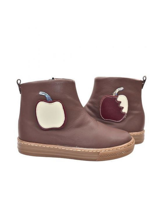 Amica Kids Boots with Zipper Burgundy