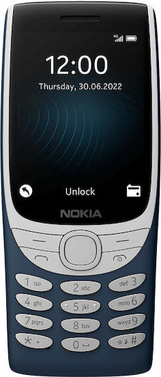 Nokia 8210 Dual SIM Κινητό με Κουμπιά Blue