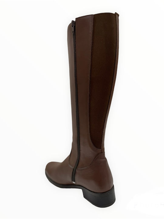 Damenstiefel Tabac Braun