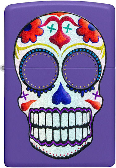 Zippo Αντιανεμικός Αναπτήρας Φλόγας Sugar Skull Design