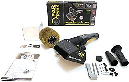 Far Tools REX120B Σατινιέρα 1300W με Ρύθμιση Ταχύτητας