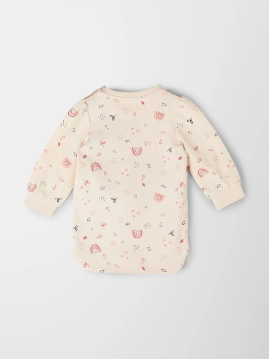 S.Oliver Kids Dress Long Sleeve Ecru