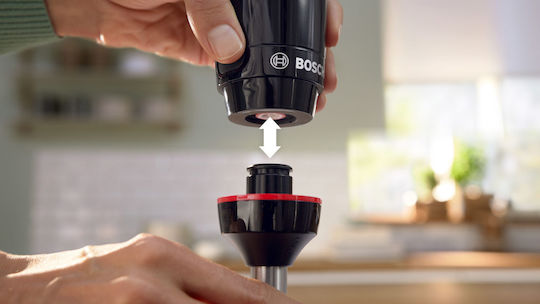 Bosch Serie 6 Ραβδομπλέντερ με Ανοξείδωτη Ράβδο 1200W Ασημί