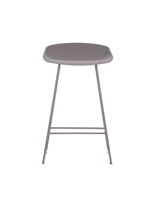Stool Bar made of Polypropylene Grey 44x44x74cm