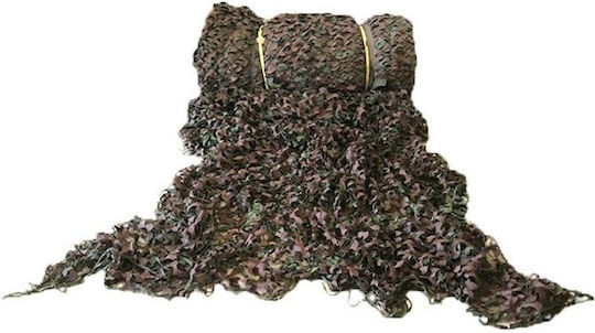 Camosystems Forest Pătrat Plasă de camuflaj Maro 3x3m