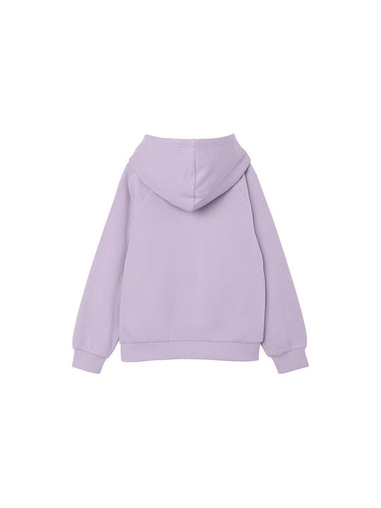 Name It Kids Sweatshirt with Hood Lilac