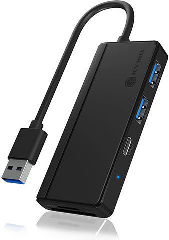 Icy Box USB Hub 3 Ports USB 2.0 with USB-A Connection