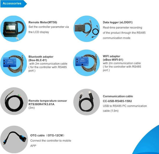 Epsolar XTRA1210N XDS2 Controler de încărcare solară MPPT 24V 10A