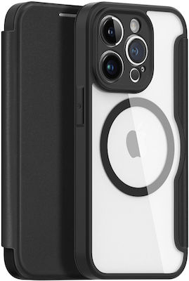 Dux Ducis Skin X Pro Buchen Sie Synthetisches Leder Schwarz (iPhone 14 Pro)