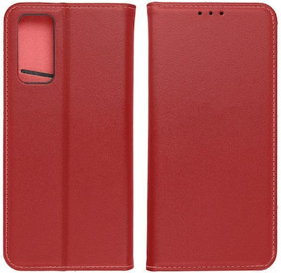 Forcell Leather Smart Pro Synthetic Leather Book Claret (Redmi 9A / 9AT)