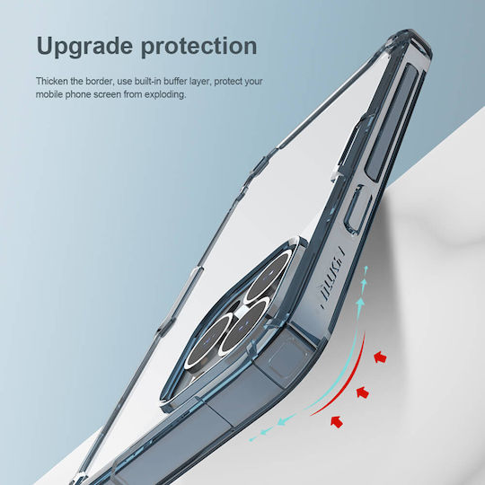 Nillkin Nature TPU Pro Back Cover Σιλικόνης Μπλε (iPhone 14 Pro)