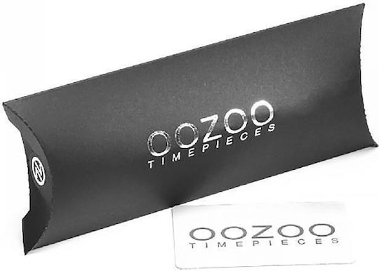 Oozoo Q00330 45mm Smartwatch with Heart Rate Monitor (Black/Beige)