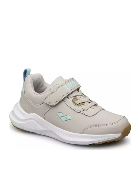 Buda Παιδικά Sneakers με Σκρατς Μπεζ