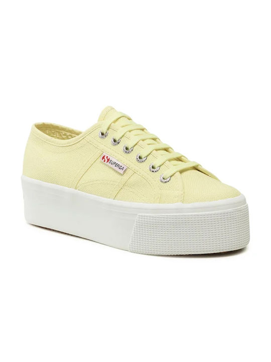 Superga 2790-Cotw Linea Up And Down Femei Sneakers Galbene