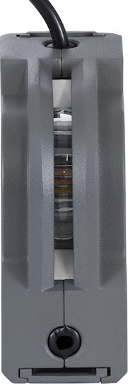 GloboStar Window-Corna Επιτοίχια Εξωτερική Πλαφονιέρα LED IP65 6W με Φυσικό Λευκό Φως