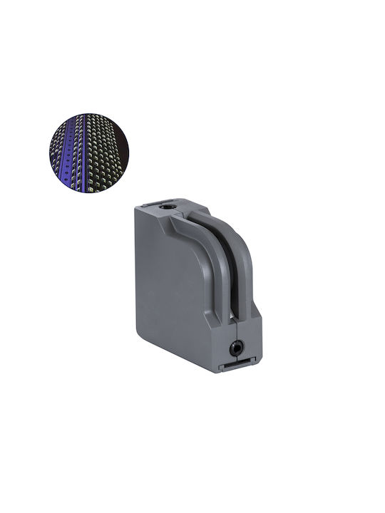 GloboStar Window-Corna Aplica de exterior montată pe perete LED IP65 6W cu Alb Natural Lumină