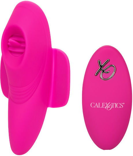 Calexotics Flicker Panty Teaser Mini Δονητής για Ζευγάρια με Απομακρυσμένο Έλεγχο Fuchsia