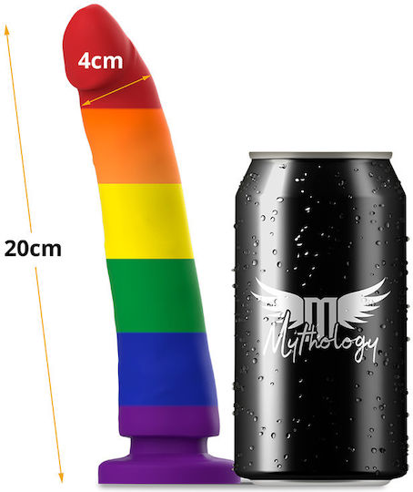 Mythology Devon Pride Dildo realist Cu ventuză 20cm