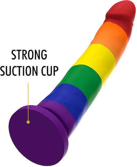 Mythology Devon Pride Dildo realist Cu ventuză 20cm