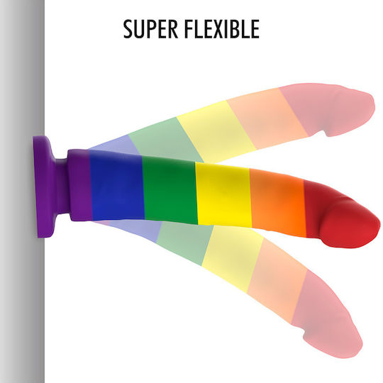 Mythology Devon Pride Dildo realist Cu ventuză 20cm