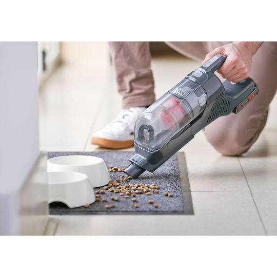 Black & Decker BHFEA18D1 Επαναφορτιζόμενη Σκούπα 2 σε 1 Stick & Χειρός 18V Γκρι